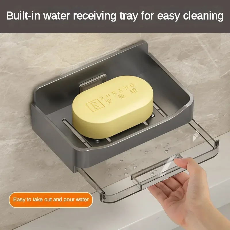 Toilet Soap Box Wall Mounted 1PCS
