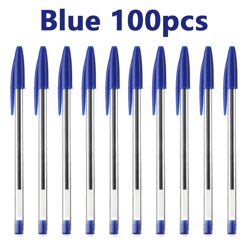 Blue 100Pens(2Box)