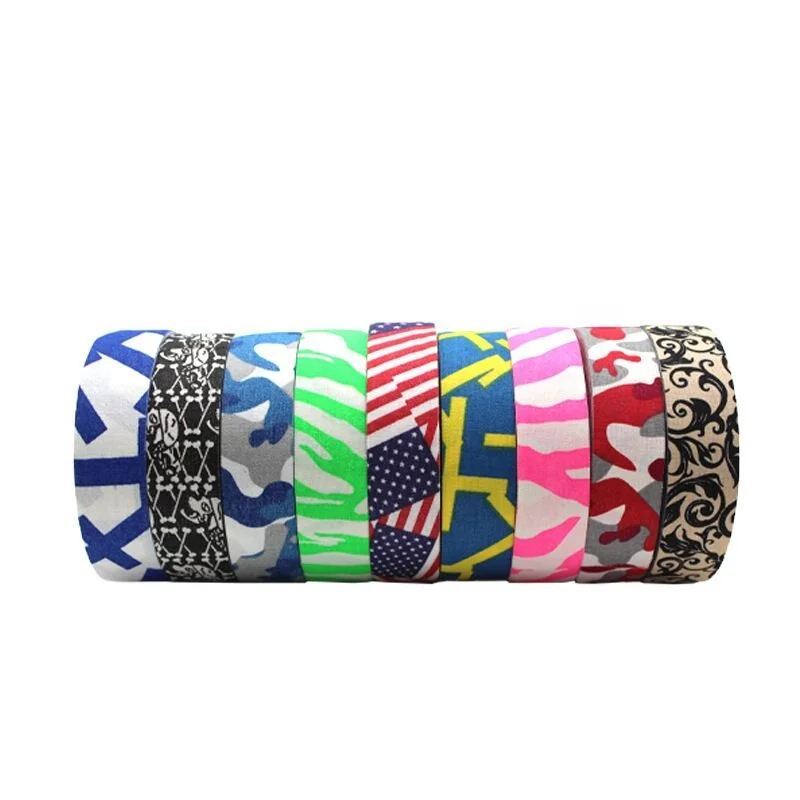 CE Certified Cloth Adhesive Ice Field Hockey Stick Grip Tape Sport tape Manufacturers