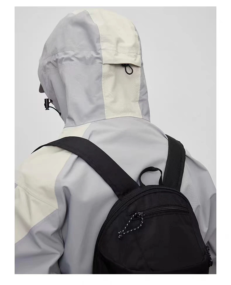 C   23aw sstaGray white assault jacket dwr coating multiple pockets carrying system techwear gorpcore aesthetic