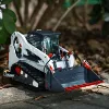 NEW LESU LT5 RC Hydraulic Loader RTR 1/14 Metal Tracked Truck Skid-Steer Car Model Lights Sounds Remote Control Vehicle Toys 2