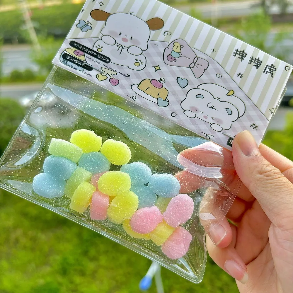 Mini TPR Pinch Toy Colorful Squishy Healing Decompression Toy Slow Rebound Snapper Mini Cat Claw 2