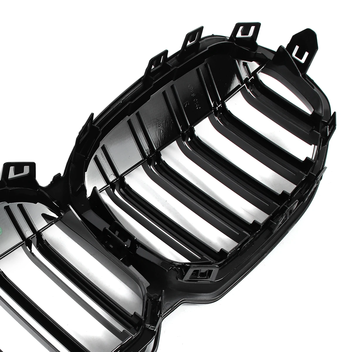 Gloss Black M4 Style Front Kidney Grille Grill For BMW 1 Series F40 5-Door Hatchback 2019-2024 Grille Grill Cover 118d 116d 120d