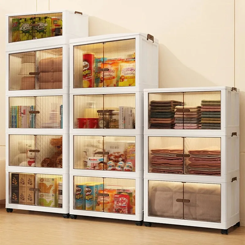 

Складной шкаф для хранения, шкаф для хранения всякой всячины, шкаф-органайзер с колесами большой емкости, контейнер для шкафа