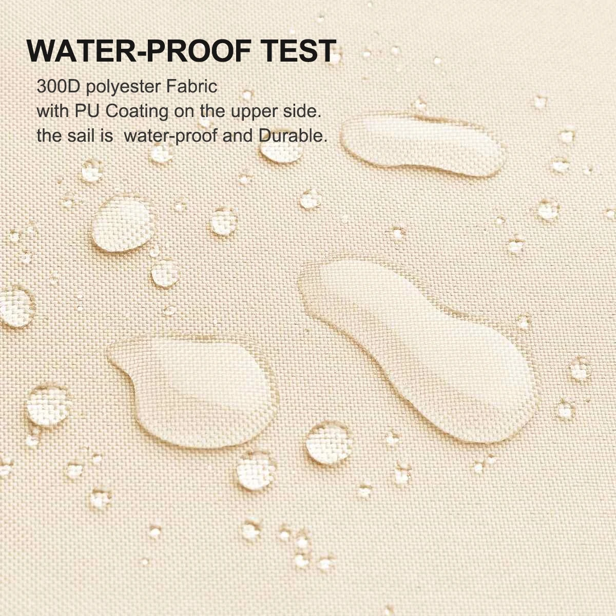 Sun Shade Sail Waterproof Sun-Shelter Awnings Garden Canopy Pool Partio Beach Camping Awning Pegola Outdoor