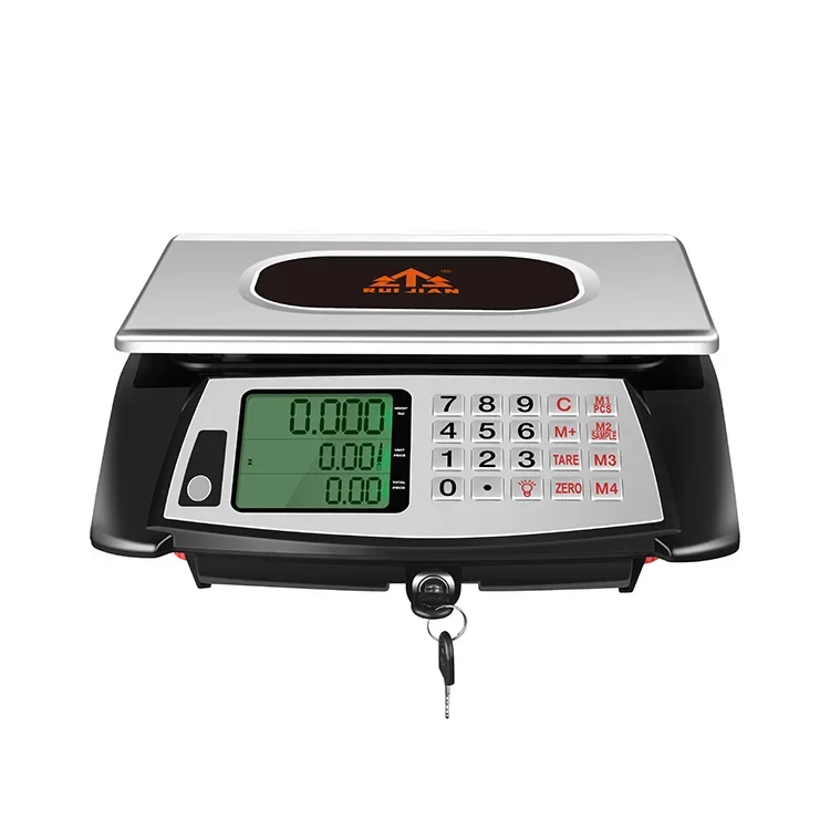 New Stock Arrival Stainless steel Lcd Digital Weighting Electronic Balance Price Computing Scales