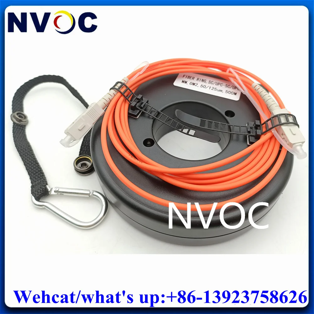 1000M SC/ST/FC/LC MMF 50/125 Fiber Optic OTDR Launch Cable Box Dead Zone  1KM OM2 Multimode Mode Fibre Optical Ring - AliExpress