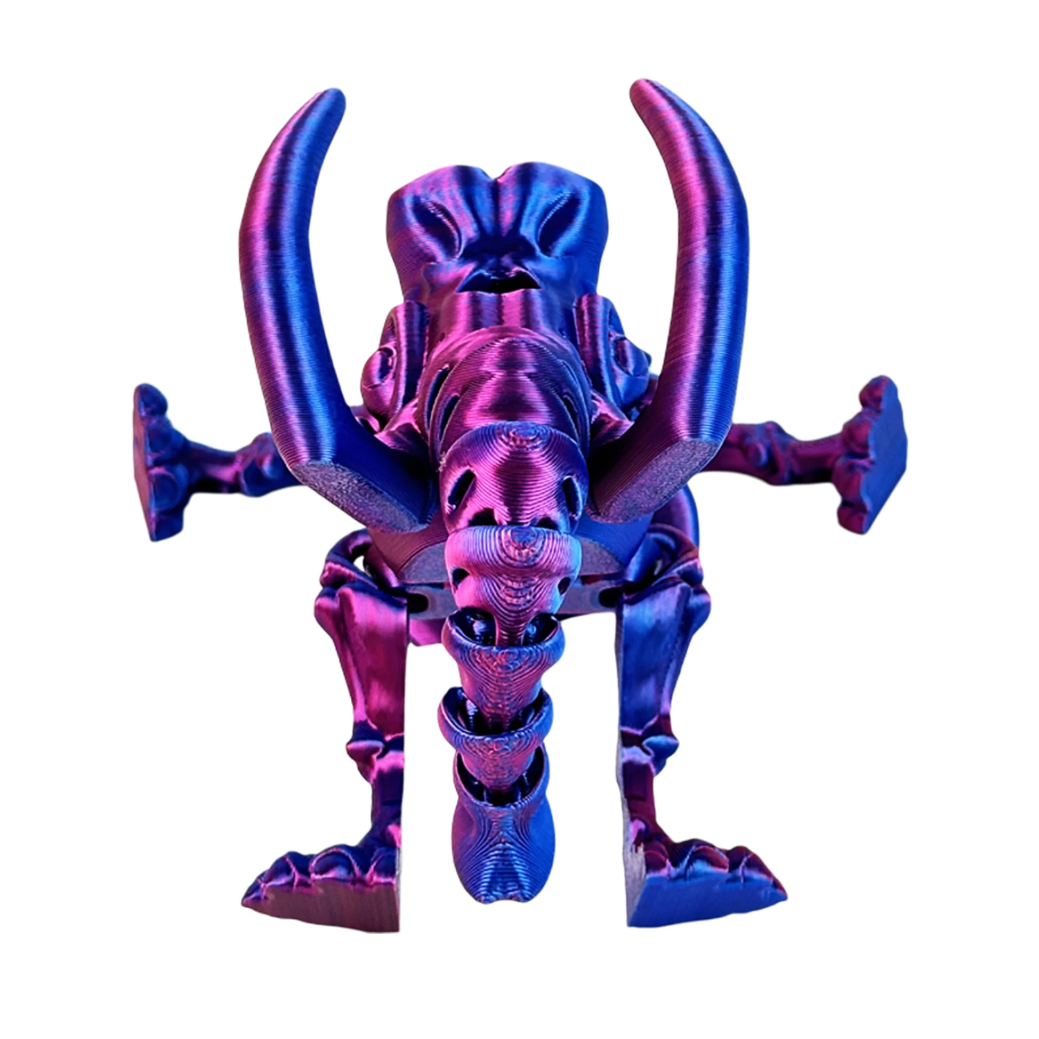 3D printed mammoth bone joint movable decorative ornament handicraft skeleton integrated model 3