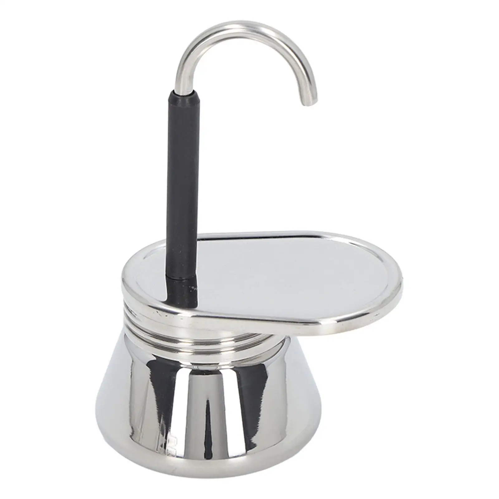 

Single Spout Stainless Steel Mocha Pot Italian Coffee Maker for camping