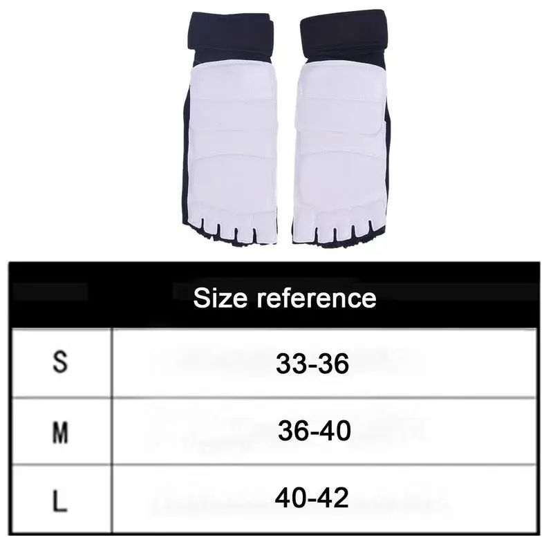 Taekwondo Gloves Foot Protector Taekwondo Shoes Foot Socks Hand Protector Half Finger Boxing Gloves For Adult Child