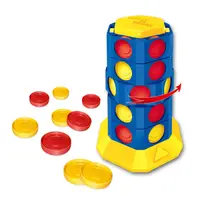 New Design Chess Board Games Intellectual Solid Rotation Connect 4 Game For 3+ Kids 1