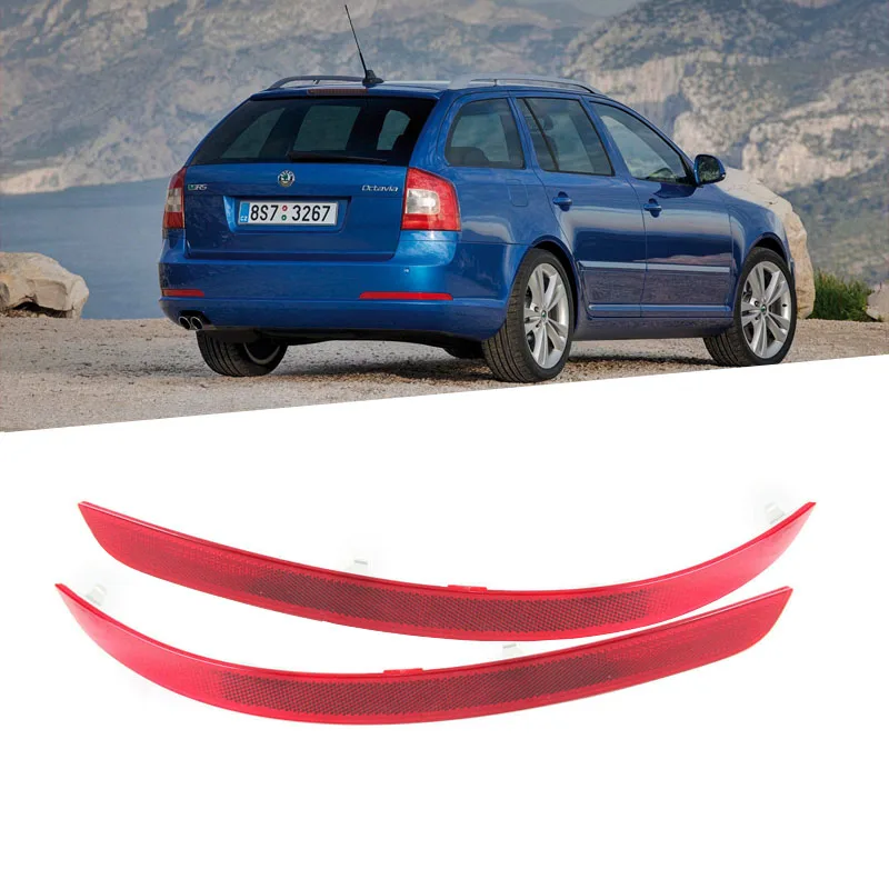 Auto Warning Lamps Stop Lamps Brake Lights Rear Bumper Reflectors Cover