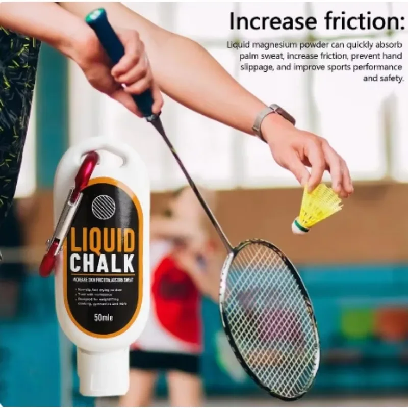 Description Picture 6 of itemSports Liquid Chalk Magnesium Powder Fitness Weight Lifting Non-slip Cream Grip Weight Lifting Climbing Gym Sports Accessory