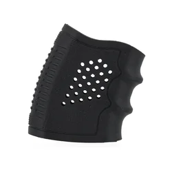 Enhanced Non - Slip Tactical Handgun Rubber Grip Sleeve (Black Holster A)