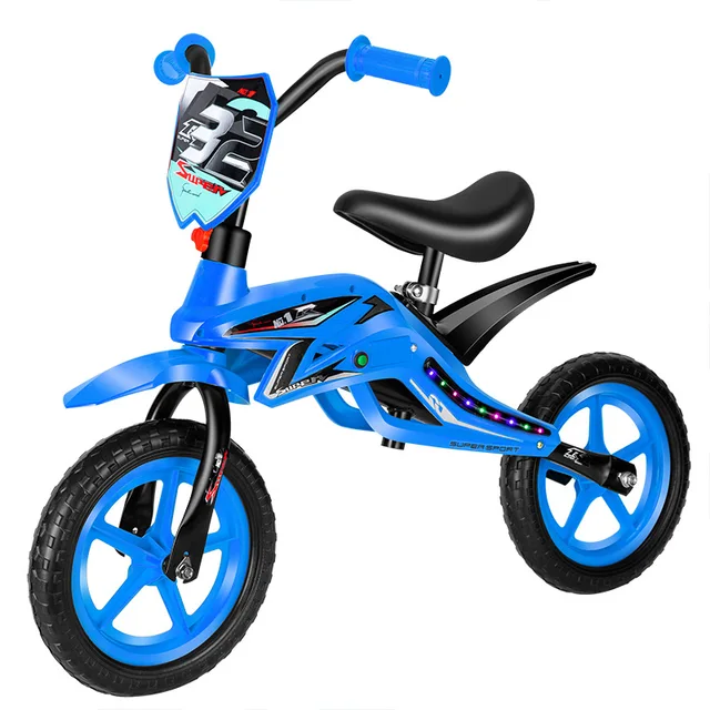 LazyChild New Children's Balance Car 3 To 8 Years Old Without Pedals Two-Wheeled Scooter With Music Light Steady Step Bicycle 6