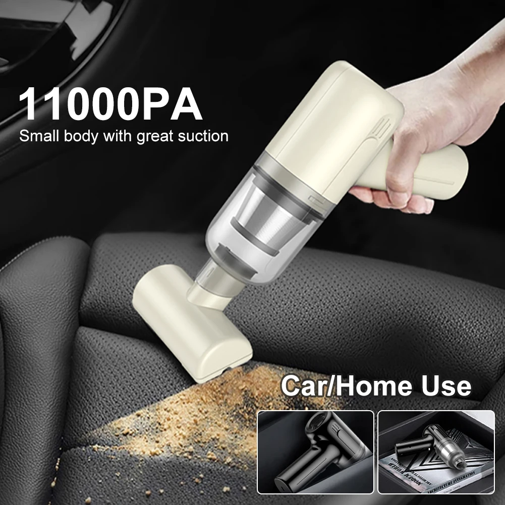 

11000PA Vacuum Cleaner 100W High Power Cordless Handheld Vacuum Duster Cleaner Blower Portable Vacuum Cleaner For Car Home