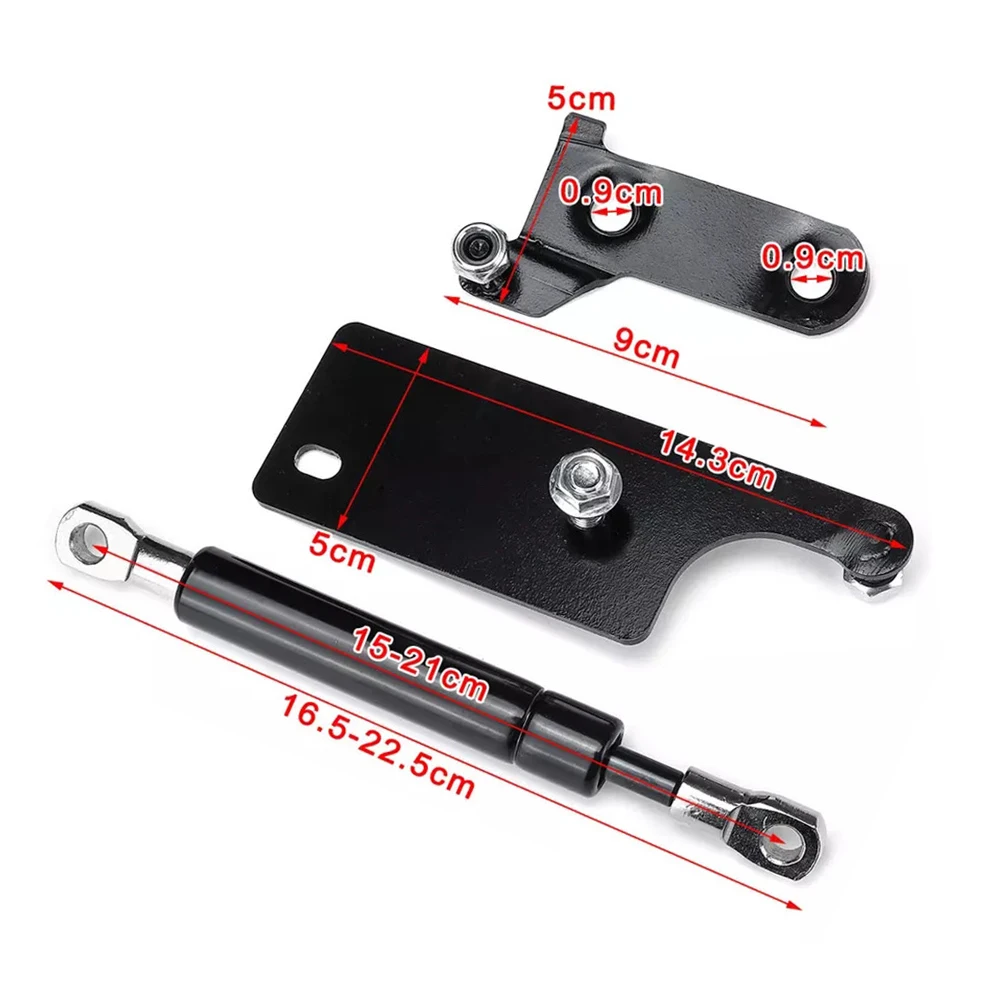 Car Tailgate Support Rod For Toyota Hilux GUN125 Revo 2015- Car Rear Tailgate Slow Down Lift Strut Bar Gas Shock Damper car tailgate support rod
