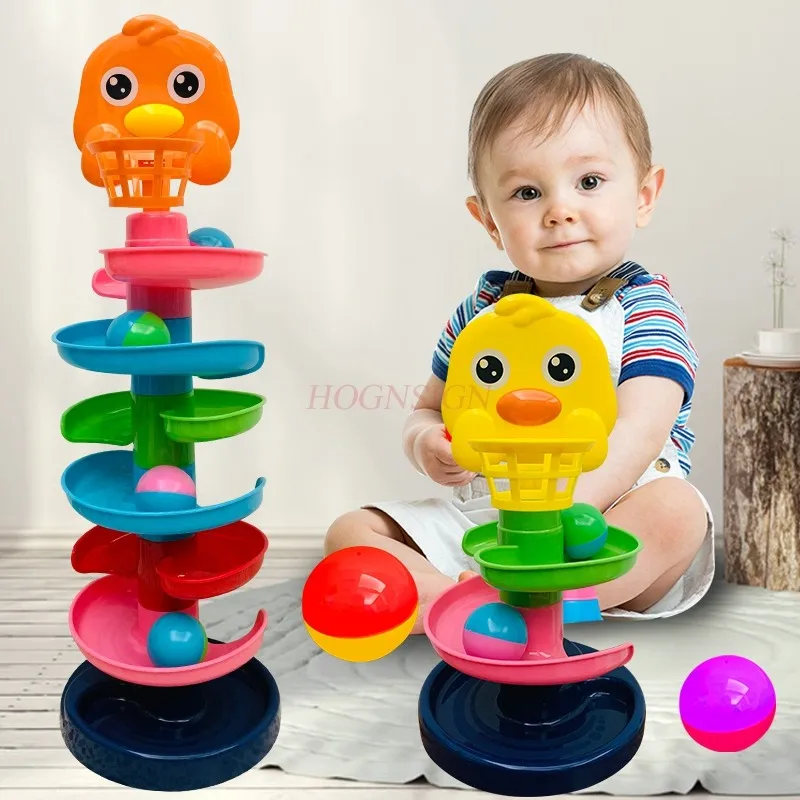 

Baby Swirl Music Track Ball Slide Ball Puzzle Toy Rolling Ball Early Education Folding Music