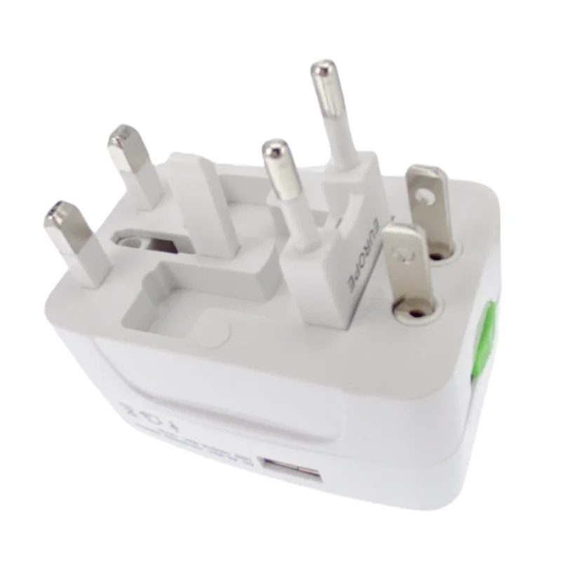 Universal Power Plug Adapter International European EU US AU UK Travel Adapter Electrical AC Charger Converter Socket Outlet Plug Adapter AC Adapter Power Plug Connector