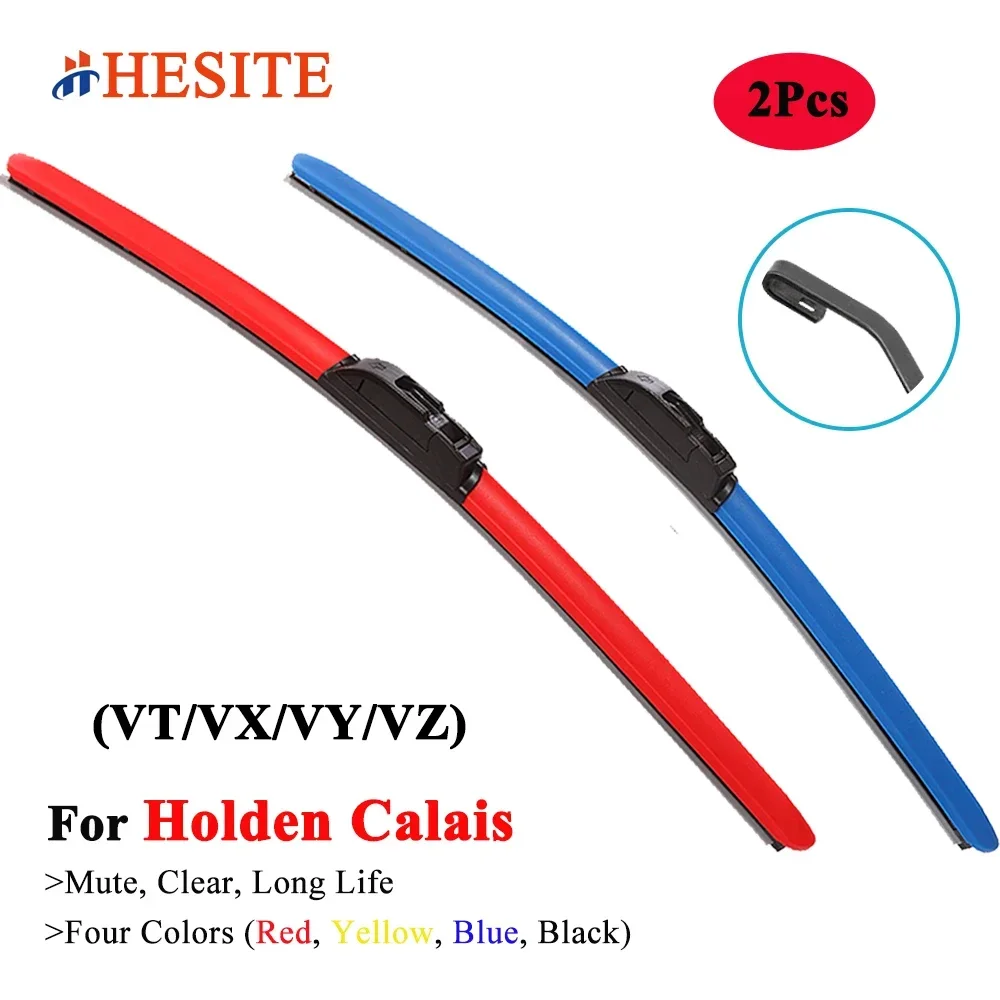 

HESITE Colorful Windshield Wiper Blade for Holden Calais Sedan VT VX VY VZ 1997 2000 2001 2002 2003 2004 2005 2006 Hybrid Wipers