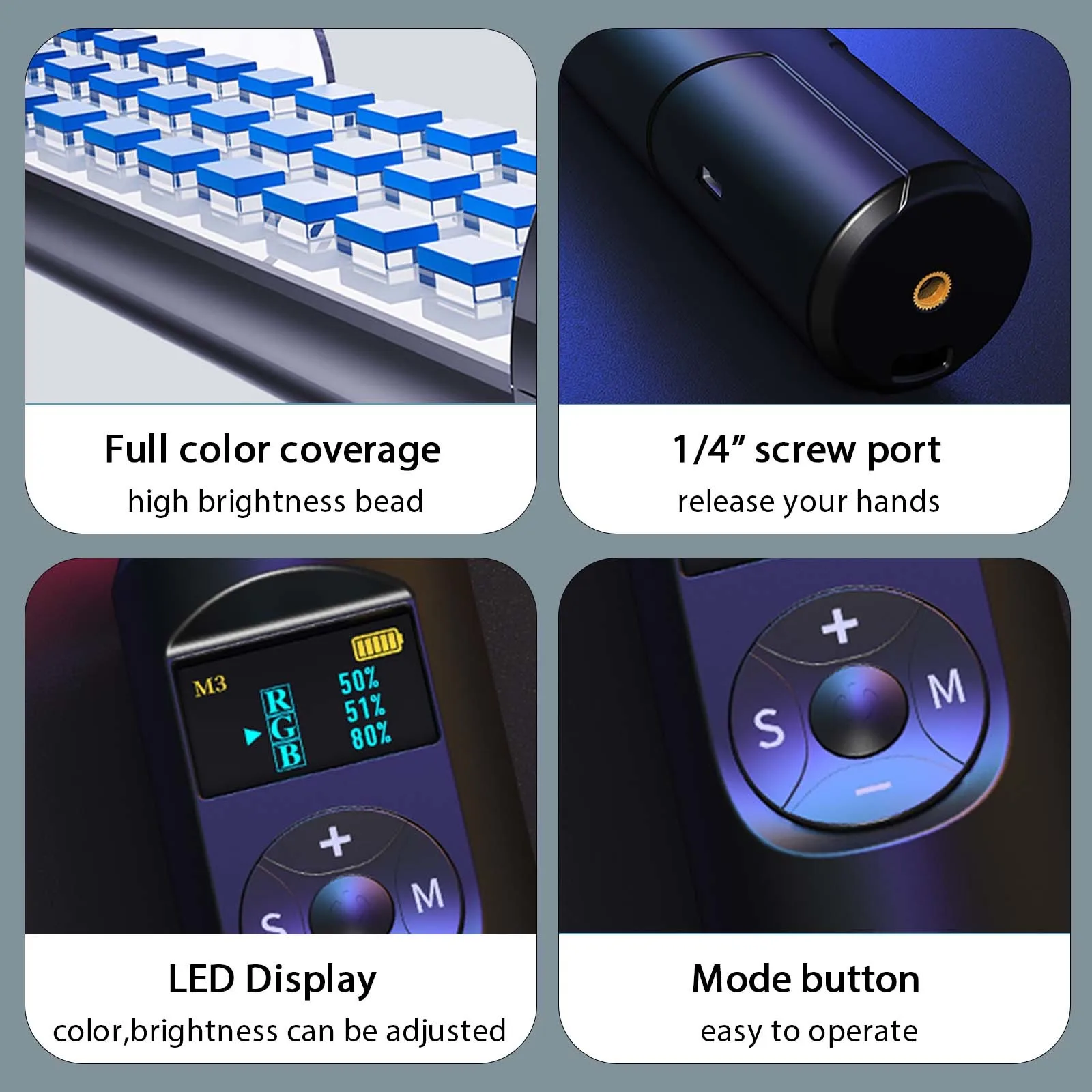 Handheld Rgb Colorful Video Stick Light Led Light Wand Cri 95 Mais Lâmpada de Estúdio de Fotografia Iluminação Fotográfica - Image 5