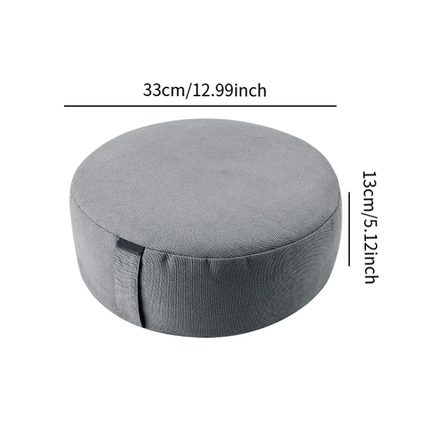 Meditation Cushion Portable Soft Yoga Pillow Buckwheat Shell Filling Tatami Round Stool Futon living room balcony Men and Women 6