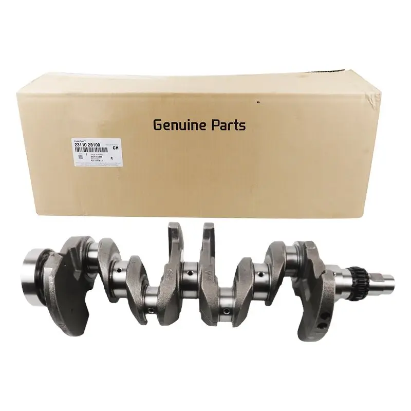 

Gasoline engine parts crankshaft OEM 23110-2b100 23110-2b000 suitable for Kia rio hyundai elantra accent crankshaft