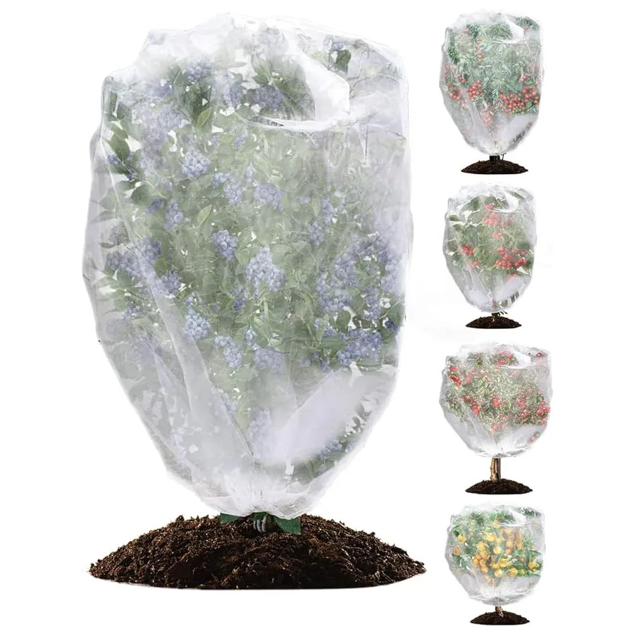 Plant Protection Bag Cover Mesh Netting for Tree Vegetable Strawberry Grapes Pest Control Anti-Bird Protective Bag