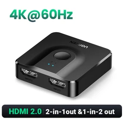 UGREEN Advanced 8K HDMI 2.1 Splitter Switch - 2 Input to 1 Output (4K HDMI 2.0)