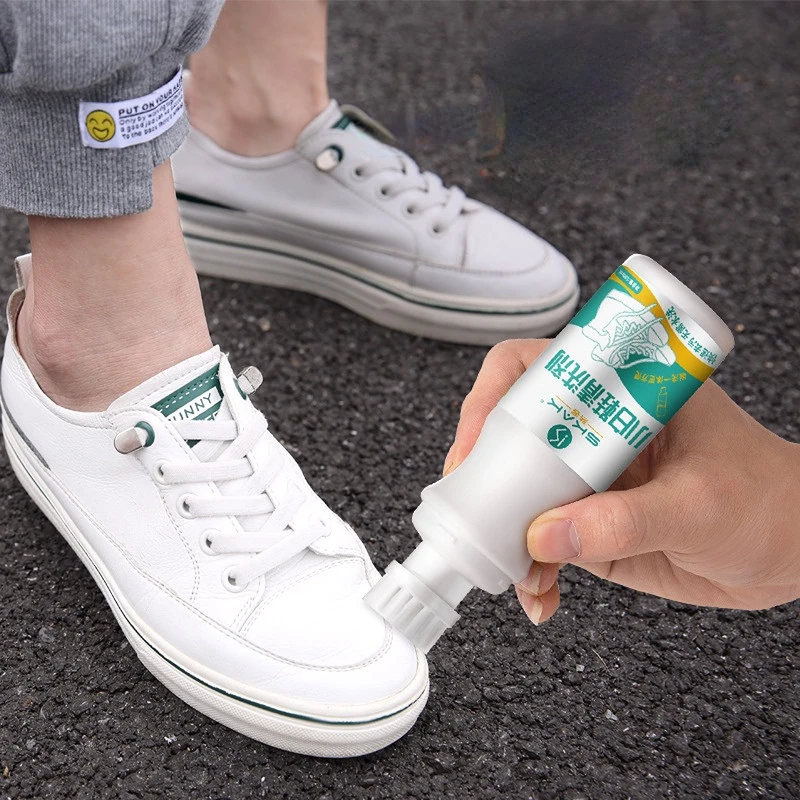 100ml Shoe Cleaner Foam Cleaner with Brush Cleaning Stain Dirt Foam Cleaner  Sneaker Cleaner Decontamination White Shoes Cleaning - AliExpress