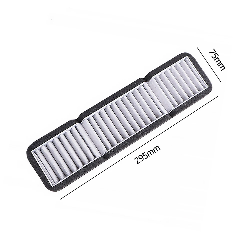 Car Air Flow Vent Cover Trim Car Intake Air Filter Cover Flow Vent Trim Dust Prevention Air Inlet Filter for Tesla Model 3 17-20