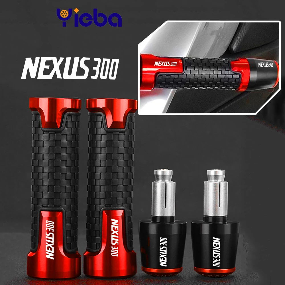 

Motorcycle 7/8'' 22MM CNC FOR HONDA NEXUS300 Nexus nexus300 E3 2008-2012 2011 2010 2009 Handle Bar Cap End Plugs Handlebar Grips