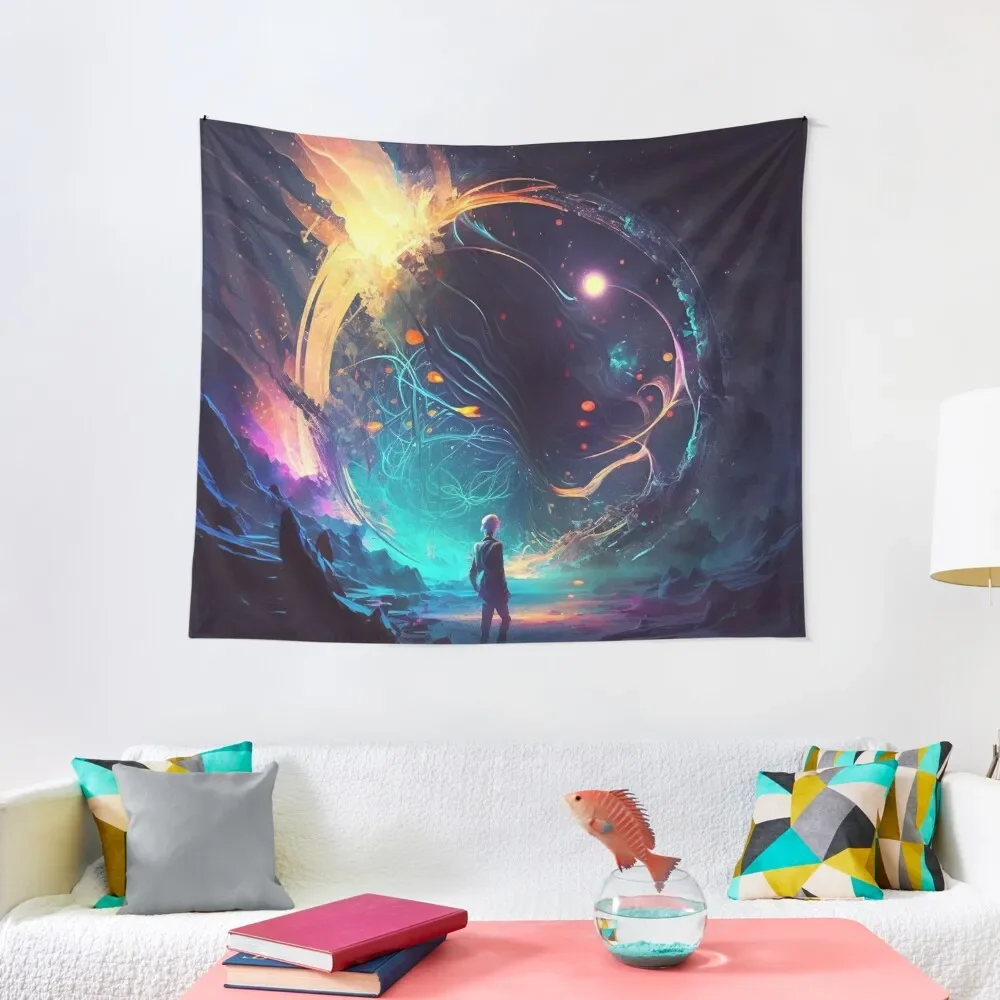 

Universal Connected Dreamscape Tapestry Outdoor Decor House Decoration Tapestry