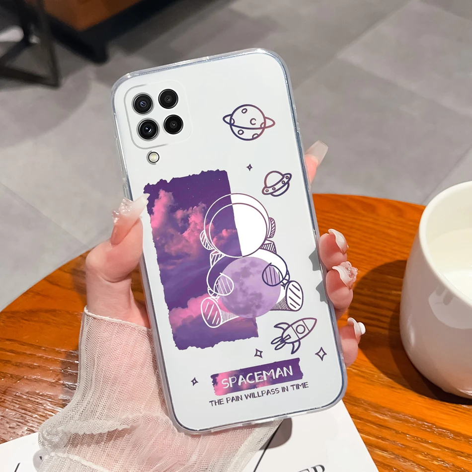 Cute Dinosaur Soft Slim Silicone Transparent Shockproof Phone Case