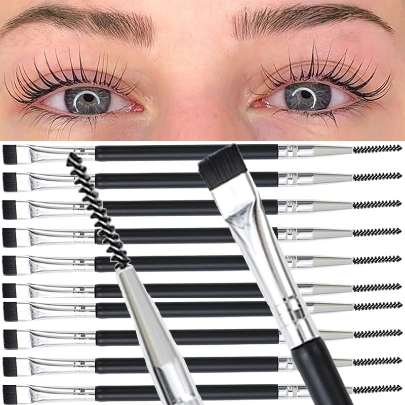 Nylon Black Eyelash Perm Lifting Brush for Makeup