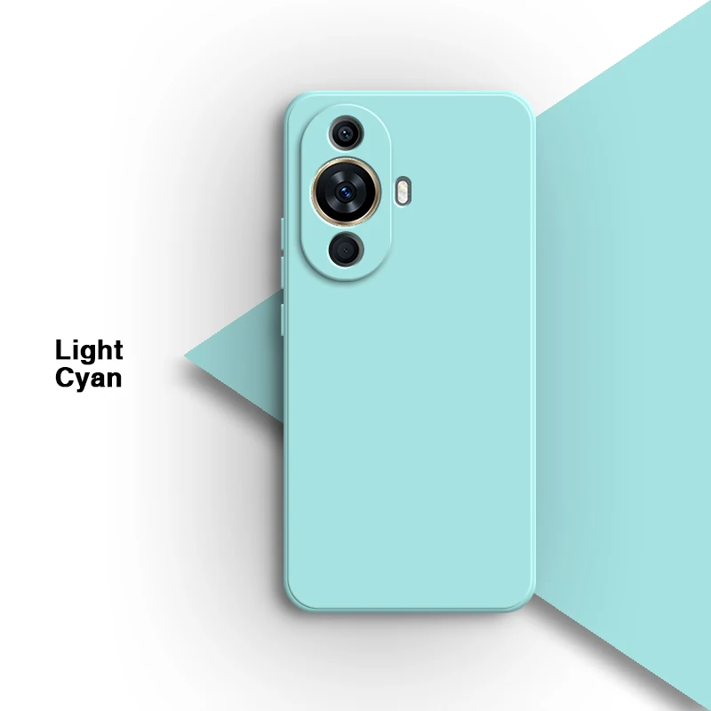 Premium Liquid Silicone Back Cover for Huawei Nova Series - Simple, Stylish, Durable