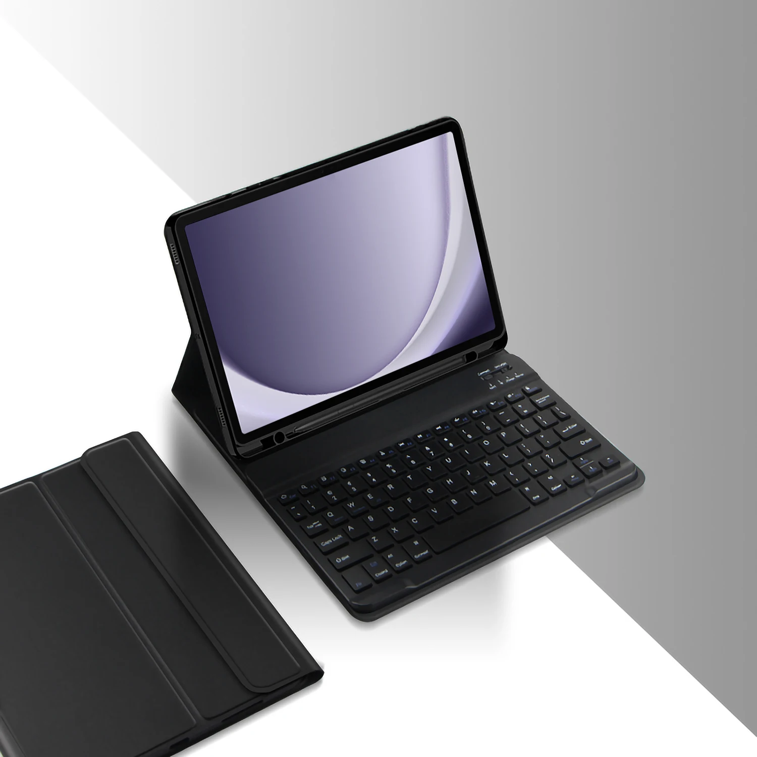 Magic Keyboard Case for Tablets - Premium Protective Cover with Built-in Keyboard
