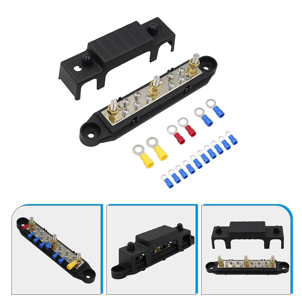 

Fuse Box Boating Terminal Block Strips Bus Bar Electrical Car Auto Distribution Post Terminals