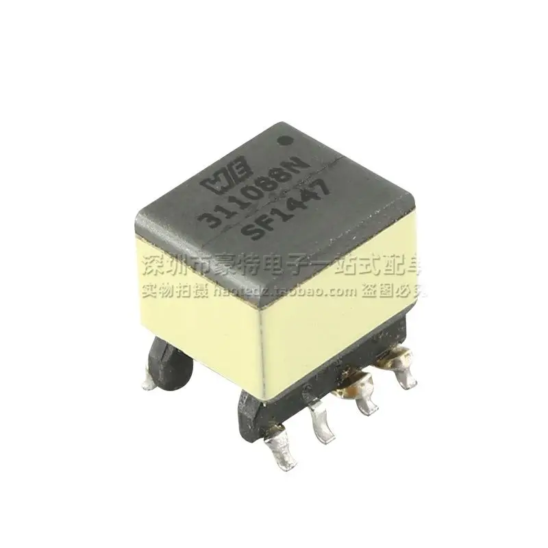 Trasformatore Di Segnale A Impulsi Importato Da 2 Pezzi/Smd 1:4 Trasformatore Step-Up In Miniatura Ee5.0 Con Isolamento 500Vdc 311088N