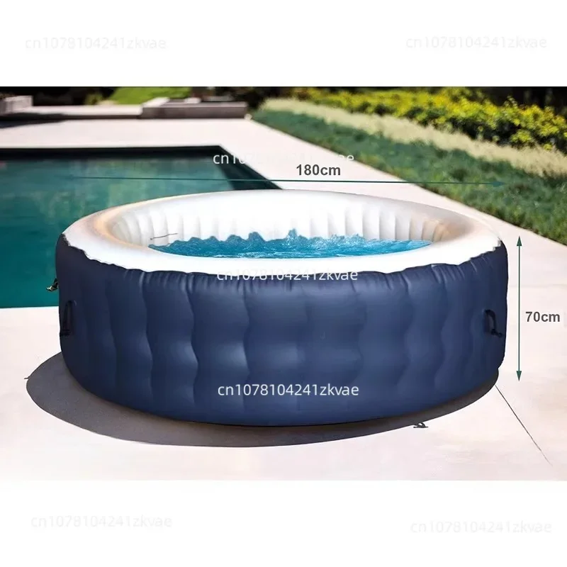 

Outdoor Massage Bubble Inflatable Whirlpool Bathtub Portable Duralble Spa Hot Tub