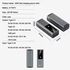 Large Capacity 20000mAh 100W Power Bank For Laptop Super Fast Charging Portable USB C External Powerbank For iPhone Samsung 6