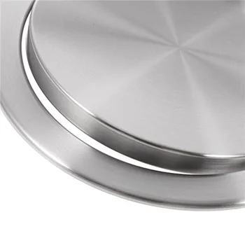 A84E-3X Coperchio per pattumiera Semplice passacavo per spazzatura Coperchio rotondo per controsoffitto incorporato Coperchio per pattumiera con patta oscillante 1