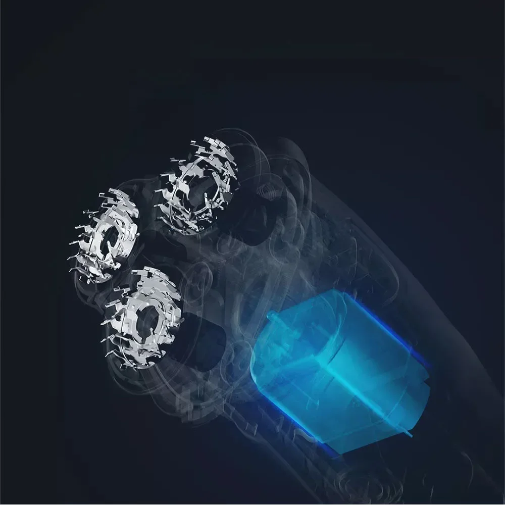 Shaver Replacement Blade ENCHEN Blackstone Electric Shaver Head Replacement Razor Cutter Heads 3D Float Tripe Blade For Enchen Blackstone 3