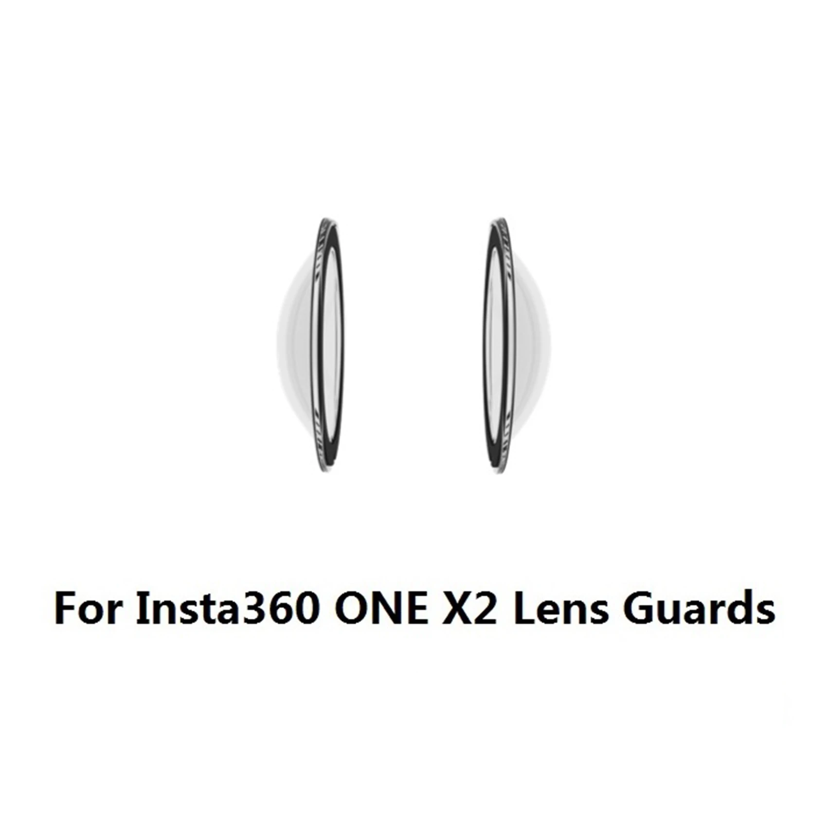 Per Insta360 ONE X2 protezioni per lenti protezione per lenti panoramiche accessori per fotocamere sportive - immagine 5