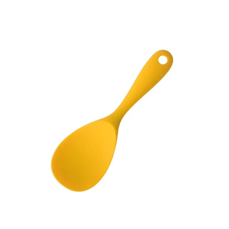 Yellow Silicone Non-Stick Heat-Resistant Kitchen Utensils Set