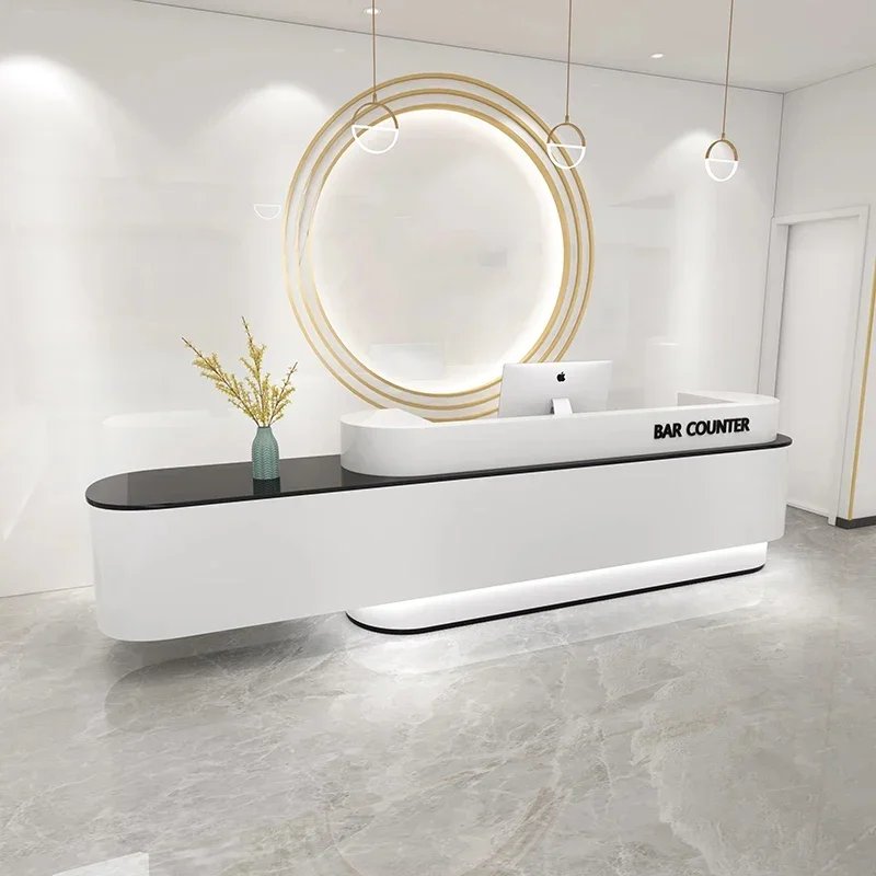Folding Wall Table 4060 Ti Reception for Salon Motion Desk Cash Register Business Desks Bellezza Counter Clothing Store Hallway