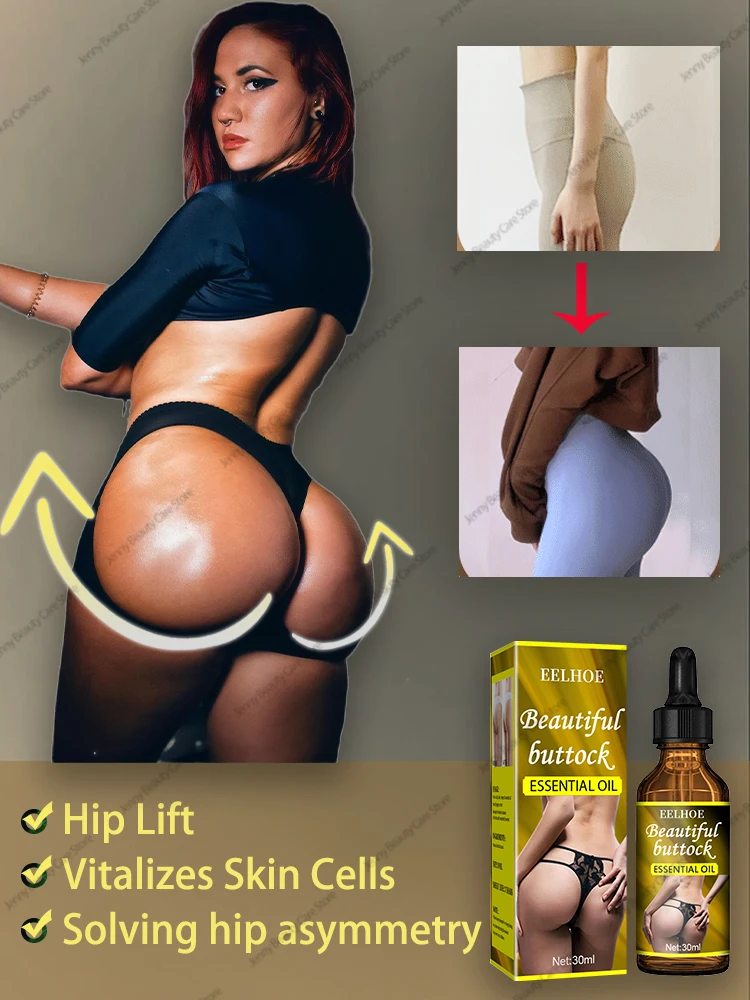 Buttock Enlargement Cream Butt Lift Up Firming Essential Oil Big Ass Enhance Hip Growth Tighten Shaping Sexy Body Care For Women