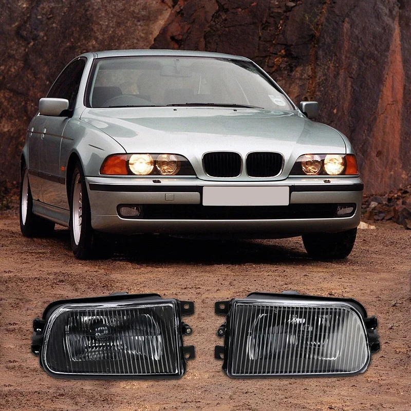 Pair Front Driving Bumper Fog Light Daytime Running Lamps Fit For Bmw