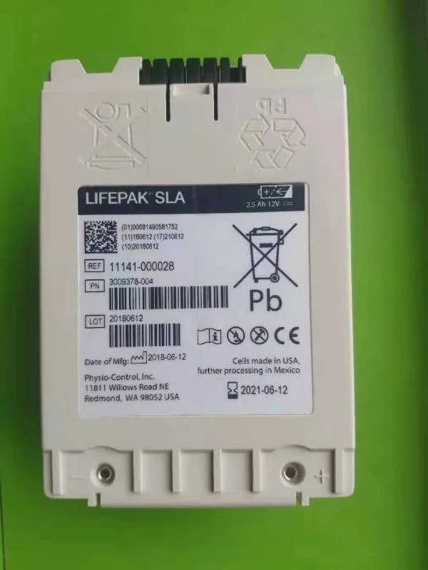 

Medtronic Lifepak 12 battery LIFEPAK SLA 2.5Ah 12V 11141-000028 New Original