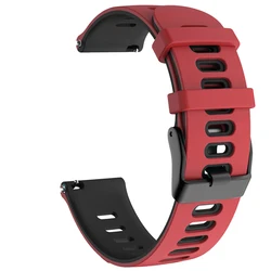 Magnetic Loop Band - Premium Smartwatch Strap, Available in 20mm and 22mm - 1pcs 22MM (Red Black)